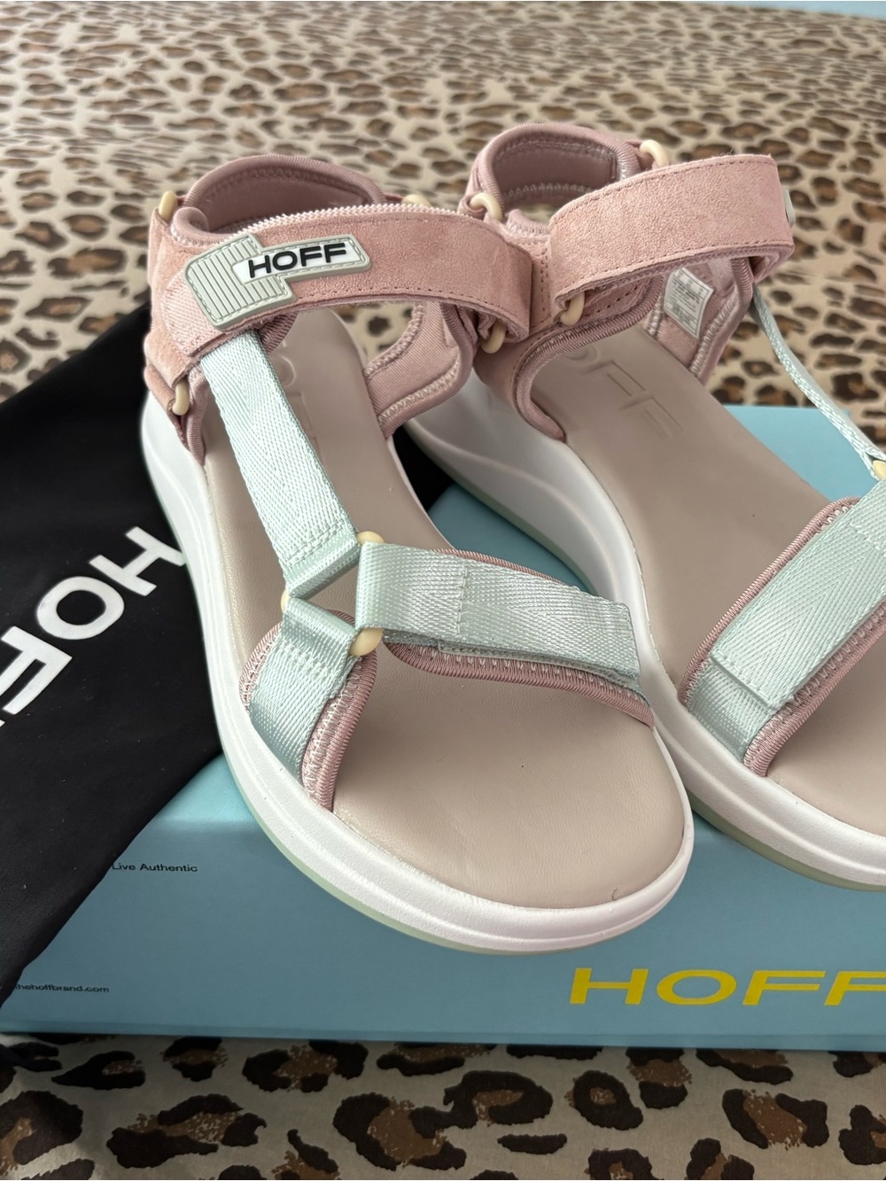 HOFF Women’s Sandals in Pink - Stylish Casual Slide